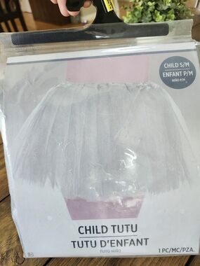 Child's Size Small White Costume Dance Tutu